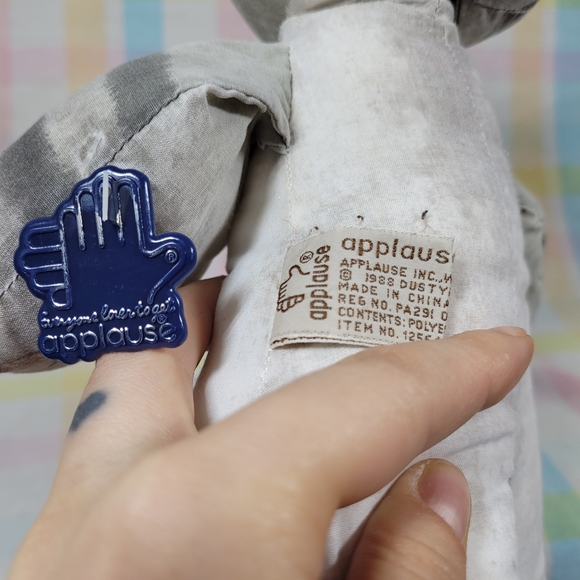 Vintage 1988 Applause Dolly Cats stand up plush cloth cat doll - Picture 5 of 7